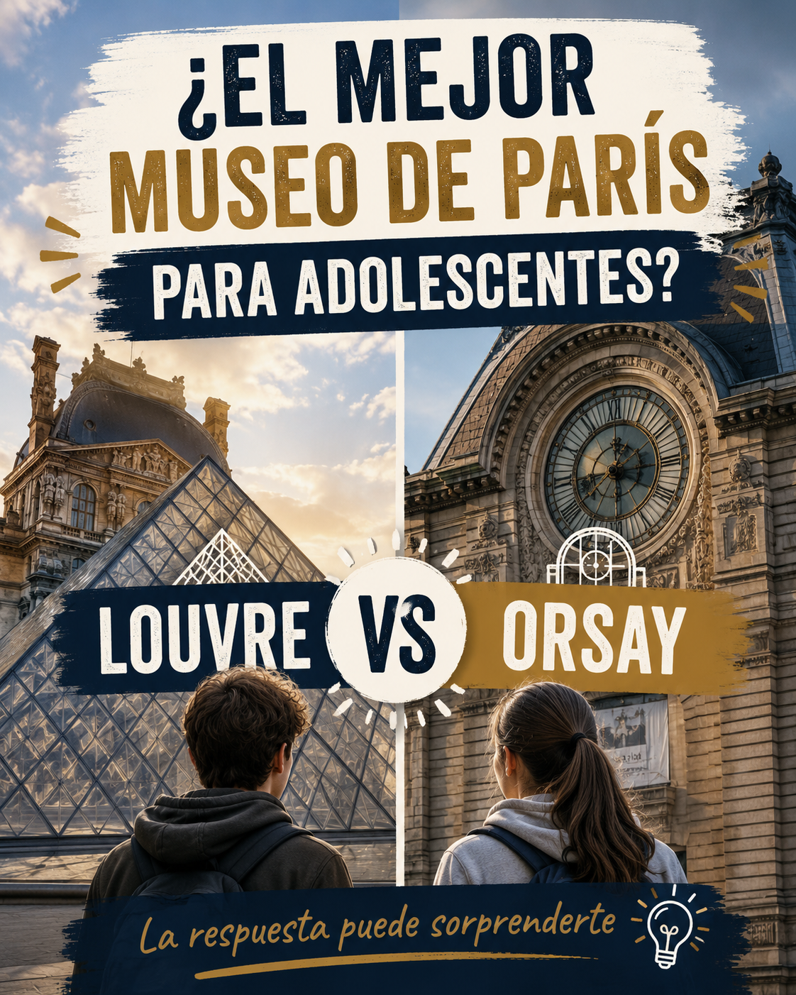 Louvre o Museo de Orsay: cuál elegir en París si viajas con adolescentes