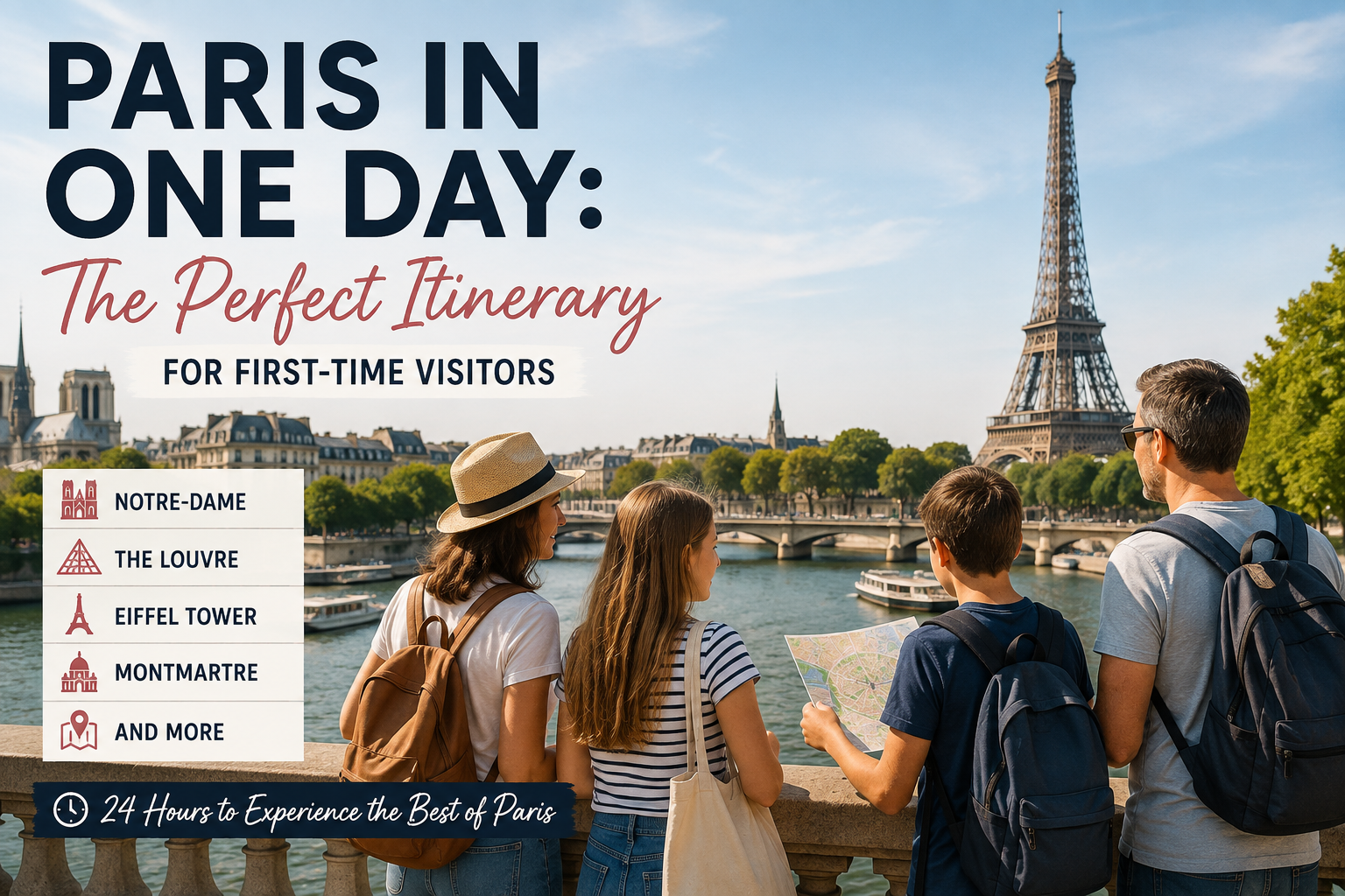 Paris in One Day: The Perfect Itinerary for First-Time Visitors