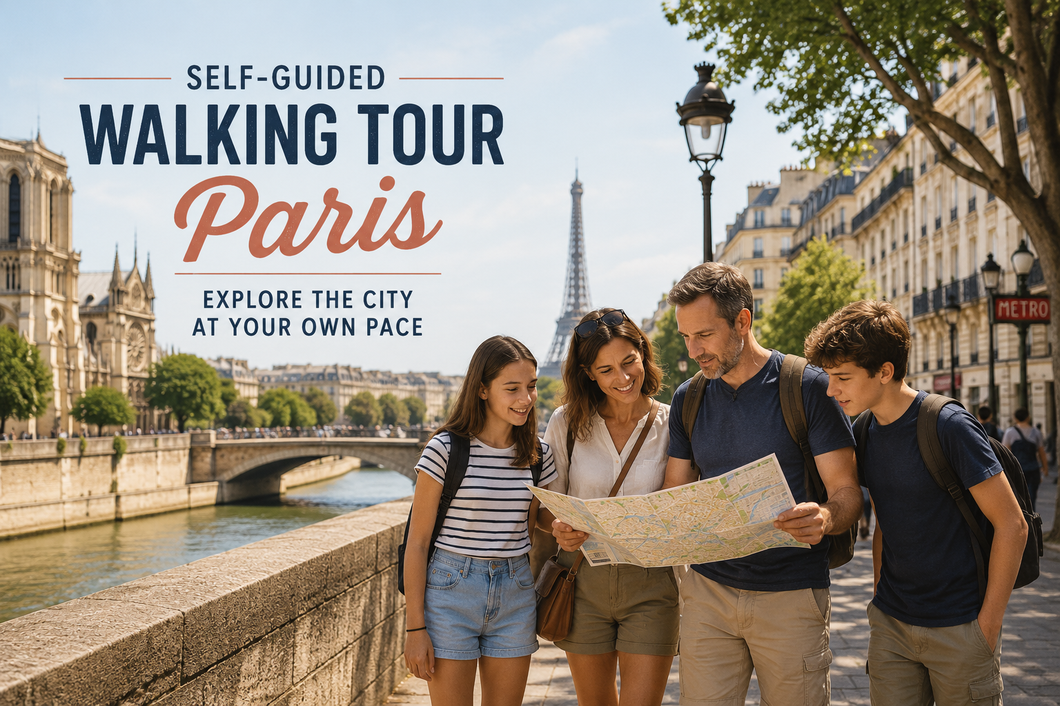 Self-Guided Walking Tour of Paris: Explore the City at Your Own Pace